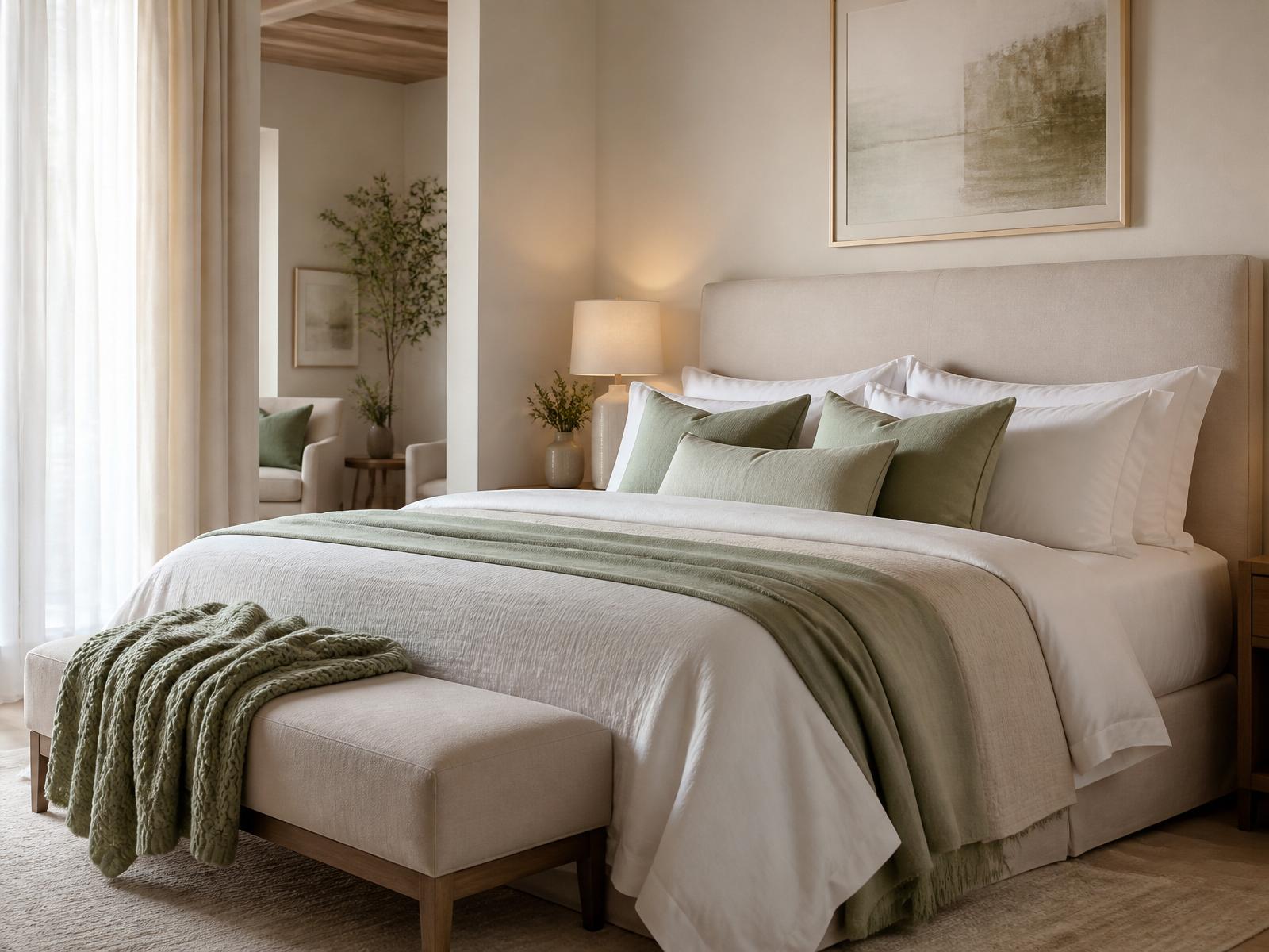 Quarto sofisticado com colchão premium ALLBOC